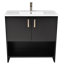 Ensemble de meuble-lavabo simple 36 po Nhyira Anjeli Cabo-1254301860