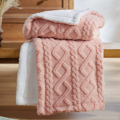 Couvre-lit en sherpa pour lit - douillette douce et douillette, couverture chaude en molleton épais pour l'hiver GentleSoft ™ ️