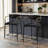 Counter Height Chair Counter Stool with Armrest-1790199596-1783291456