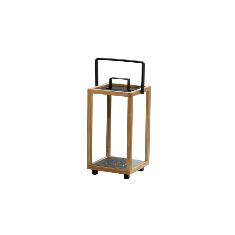 Lighthouse Floor Lantern, 16.6" H x 9.1" W x 9.1" D