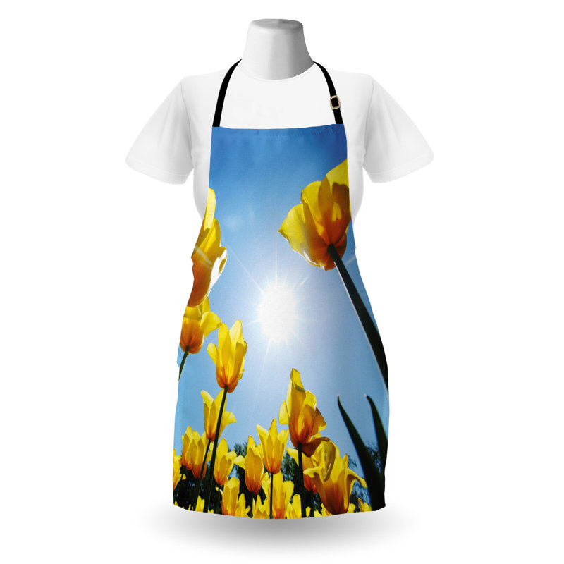 Tablier East Urban Home tulipe unisexe