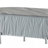 Gray High Gloss & Chrome Finish Coffee Table