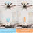 Modern 66 Inch Ceiling Fan With Remote, Light And Reversible DC Motor