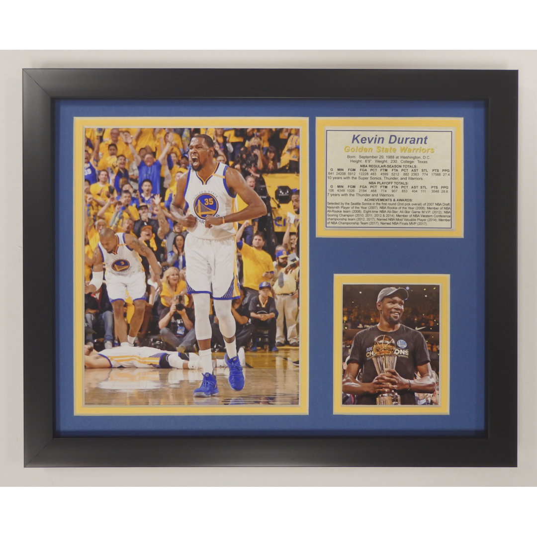 " Kevin Durant 2017 Basketball Championship MVP " Legends Never Die