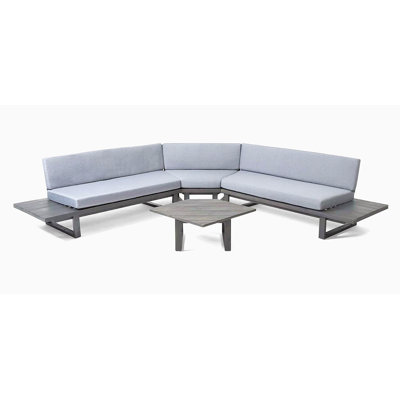 5 SEATER SECTIONAL SOFA SET WITH CUSHIONS