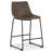 Upholstered Counter Stool with Metal Frame-368227588-339263133