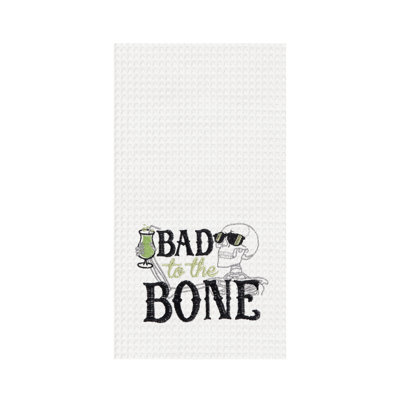 Serviette squelette Bad To The Bone