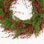 Couronne de sapin de Noël artificielle 24 po