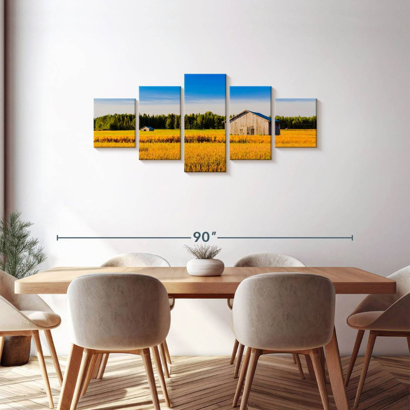 Maison de grange finlandaise, H 30 po x l 68 po