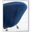 Fauteuil d'appoint pivotant en velours capitonné-108814538