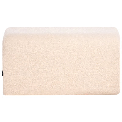 79cm Wide Irregular Solid Colour Pouffe Ottoman