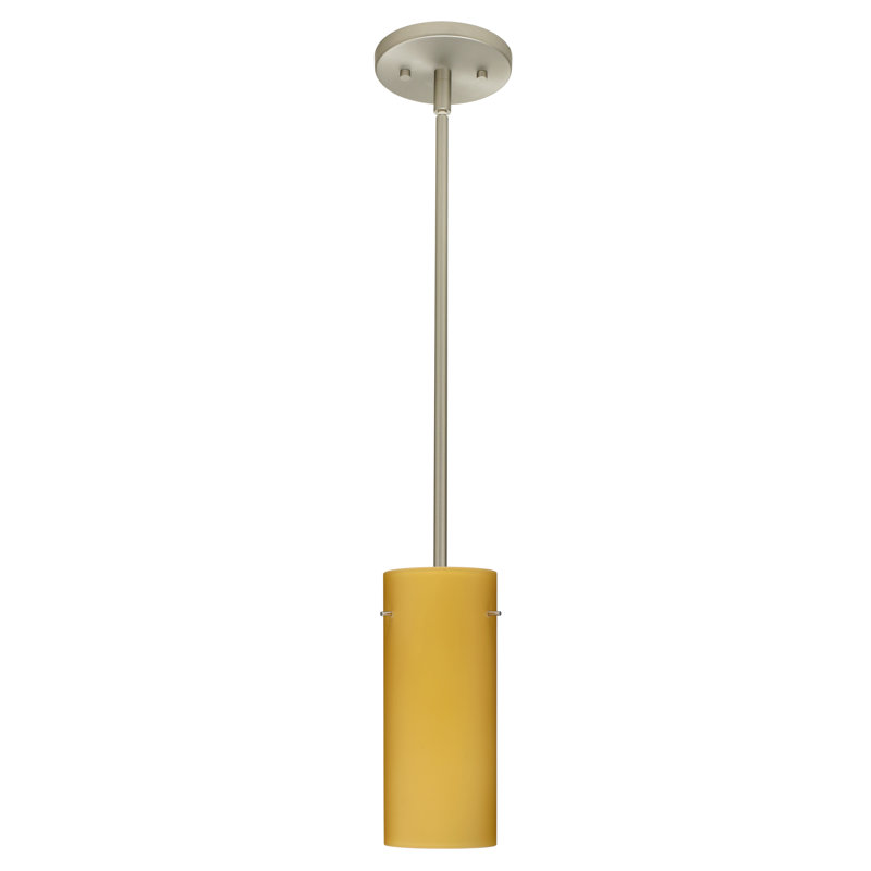 Martinson 1 - Light Single Pendant, Carrera, Satin Nickel, LED