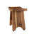 Ecodecors Serenity 18" Teak Shower Bench With Storage Shelf, Waterproof & Non-slip Feet, Fully Assembled Shower Seat