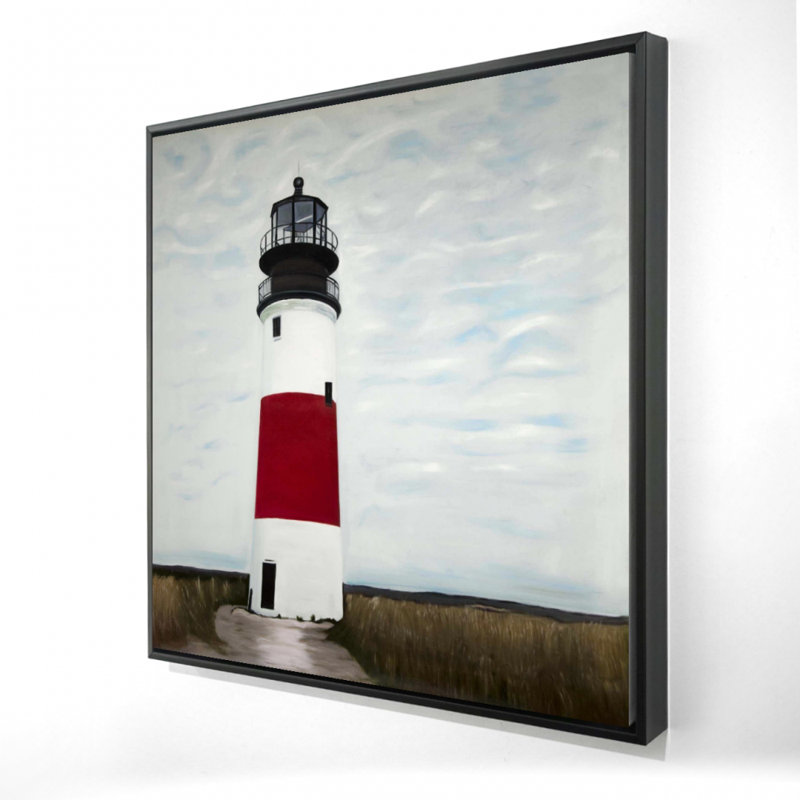 "Phare de Sankaty Head" sur toile, H 36 po x l 36 po