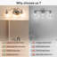 Luminaires de salle de bain 3 lumières modernes avec abat-jour en verre transparent-874675974