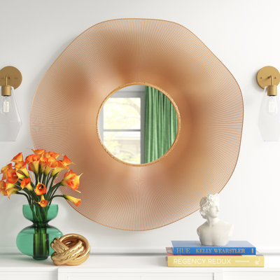Erick Metal Flat Wall Mirror