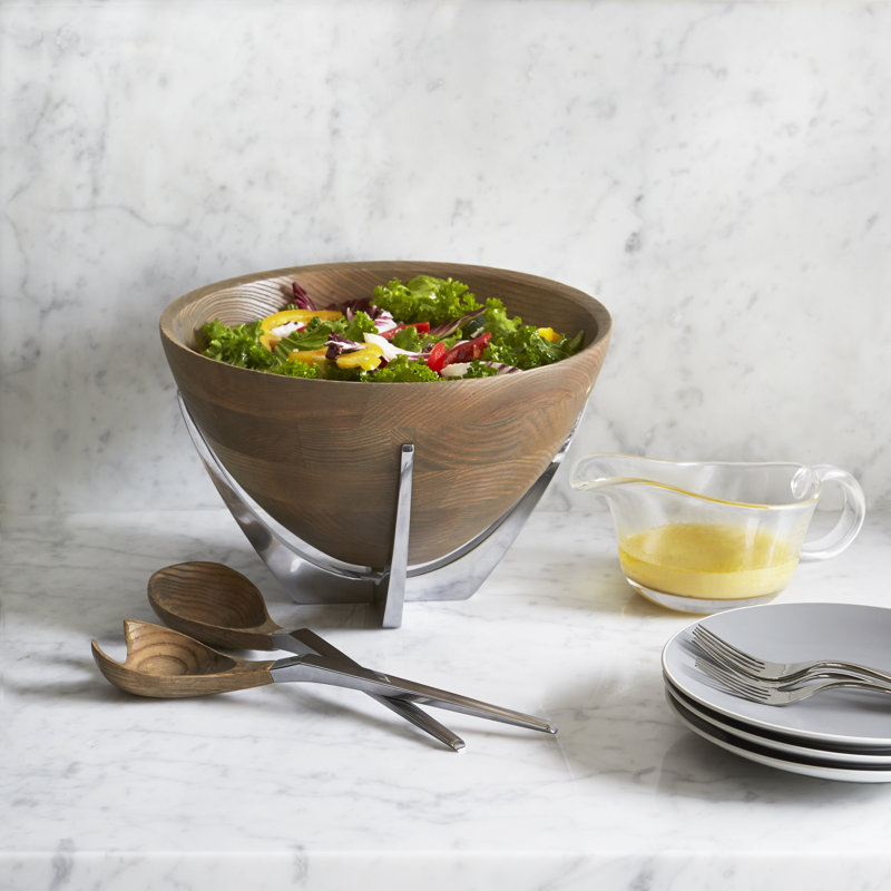 Cabo Alloy Salad Bowl