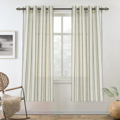 Jeanenia Linen Blend Curtain