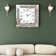 Jeni Mirrored Wall Clock with Diamond