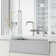 Cass 13 in. H Single-Handle High-Arc Widespread Bridge Kitchen Faucet with Pull-Out Side Sprayer