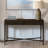Fluted 2-Drawer Storage Console Table