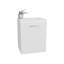 Meuble-lavabo de salle de bain avec lavabo, 1 porte-74444922