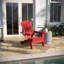Chaise Adirondack en plastique Collis-88681410