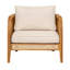 Outdoor Patio Cushioned Arm Chair