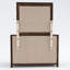 Commode double 6 tiroirs avec miroir Aston