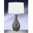 Cinisello 30" Charcoal Grey and Light Grey Table Lamp with USB Port