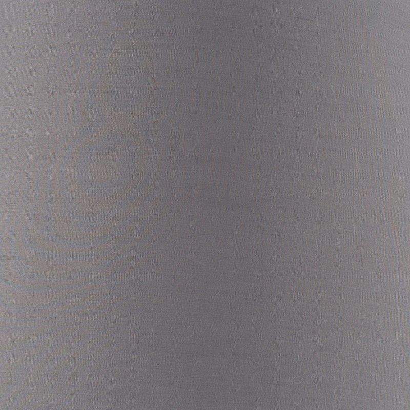 24cm H Cotton Empire Lamp Shade ( Uno ), Steel Grey