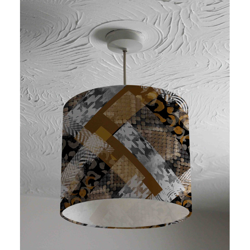 Cotton Drum ( Uno ), 22cm H x 25cm W x 25cm D