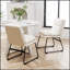 Ensemble de salle à manger 5 pièces, table à tréteaux et 4 chaises élégantes et confortables pour un repas élégant-941326772