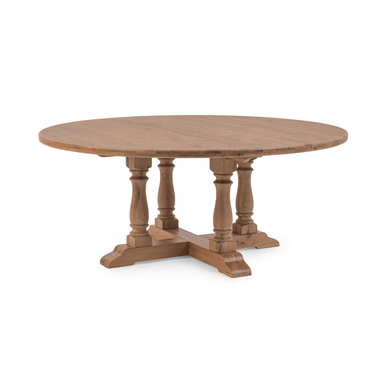 Marina Oak Wood Dining Table