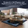 Tapis bleu marine Ramsel