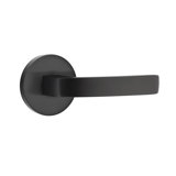 Breslin Flat Passage (Hall & Closet) Door Lever with Round Rosette