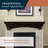 Salem 72" Floating Pine Wood Fireplace Mantel Shelf with Arched Corbels - Coffee Bean Finish-785288389-696325743
