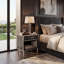 Chevet 1 tiroir Shagreen