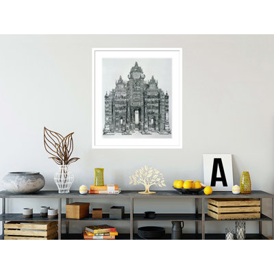 The Triumphal Arch of Emperor Maximilian I of Germany (1459-1519) dated 1515 (woodcut) by Albrecht Dürer -Framed Giclee Print