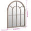 Mooney Metal Flat Wall Mirror-71052234