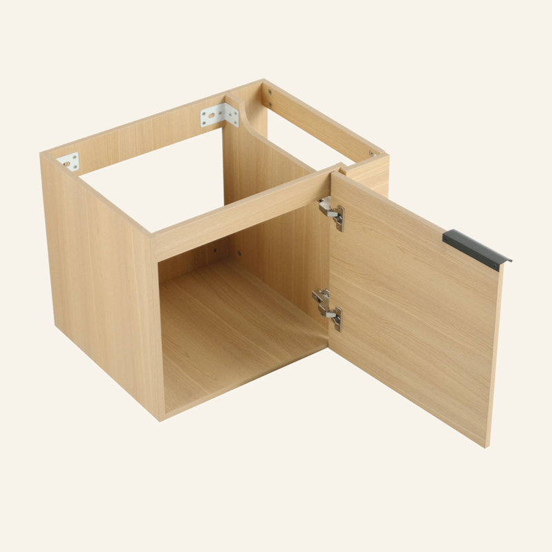 Ensemble de meuble-lavabo de salle de bain 24 po pour grand espace, ensemble d'armoires de salle de bain moderne, ensemble d'armoires de salle de bain