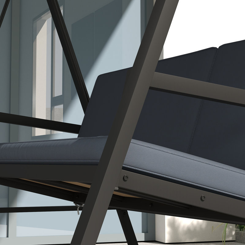 3 Person Porch Swing with Canopy