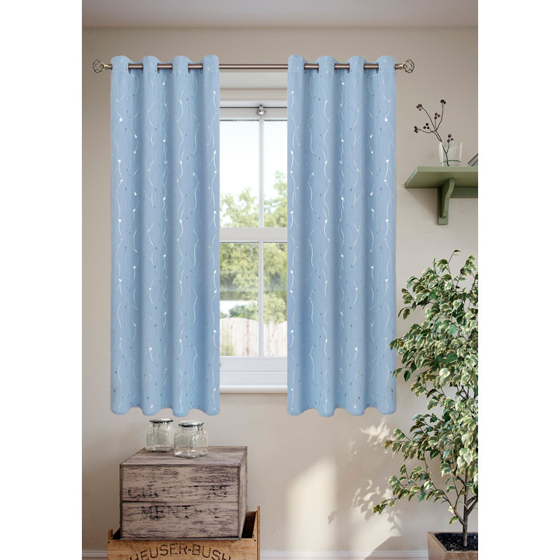 Ensemble de rideaux obscurcissant 2 pièces, L 52 po x L 72 po