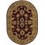 Tapis bourgogne / doré en laine touffeté à la main Bromley-18966740