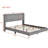 Upholstered Platform Bed-2096447241