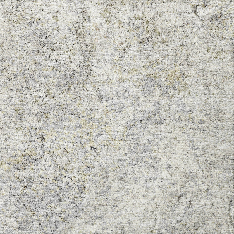 Tapis à poils longs de qualité supérieure lavable à la machine Dream Dream, Beige, Rond 8 pi
