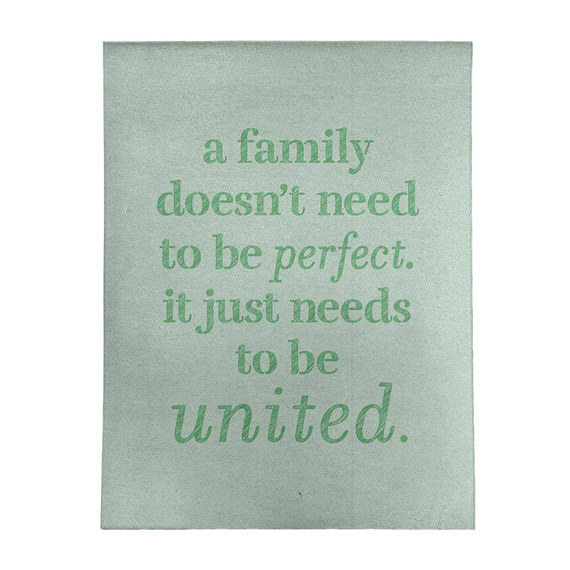 Quotes Chenille Indoor Rug, Rectangle 5' x 7'