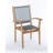 Barbados 8 - Person Patio Dining Set Umbrella Hole Included Square Table-546126849