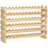 Stackable Wine Rack, Modular Storage Shelves, 72-Bottle Holder, Freestanding Display Rack For Kitchen, Pantry, Cellar