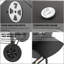 Ebern Designs 84cm W Barrel Charcoal Grill